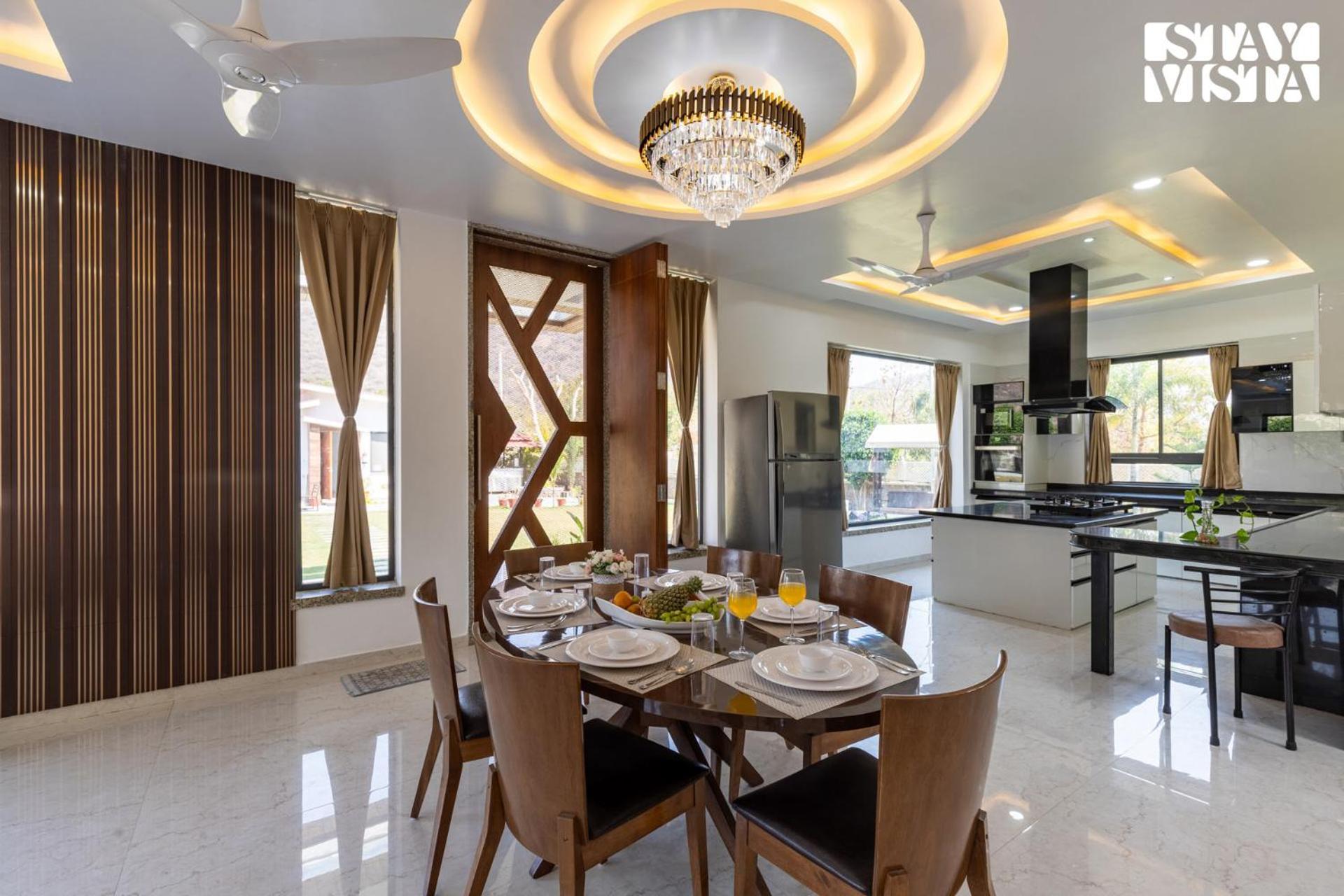 Stayvista'S Bella Dream - Mountain-View With Outdoor Pool, Lawn Featuring A Gazebo & Indoor Games Udaipur Exteriör bild