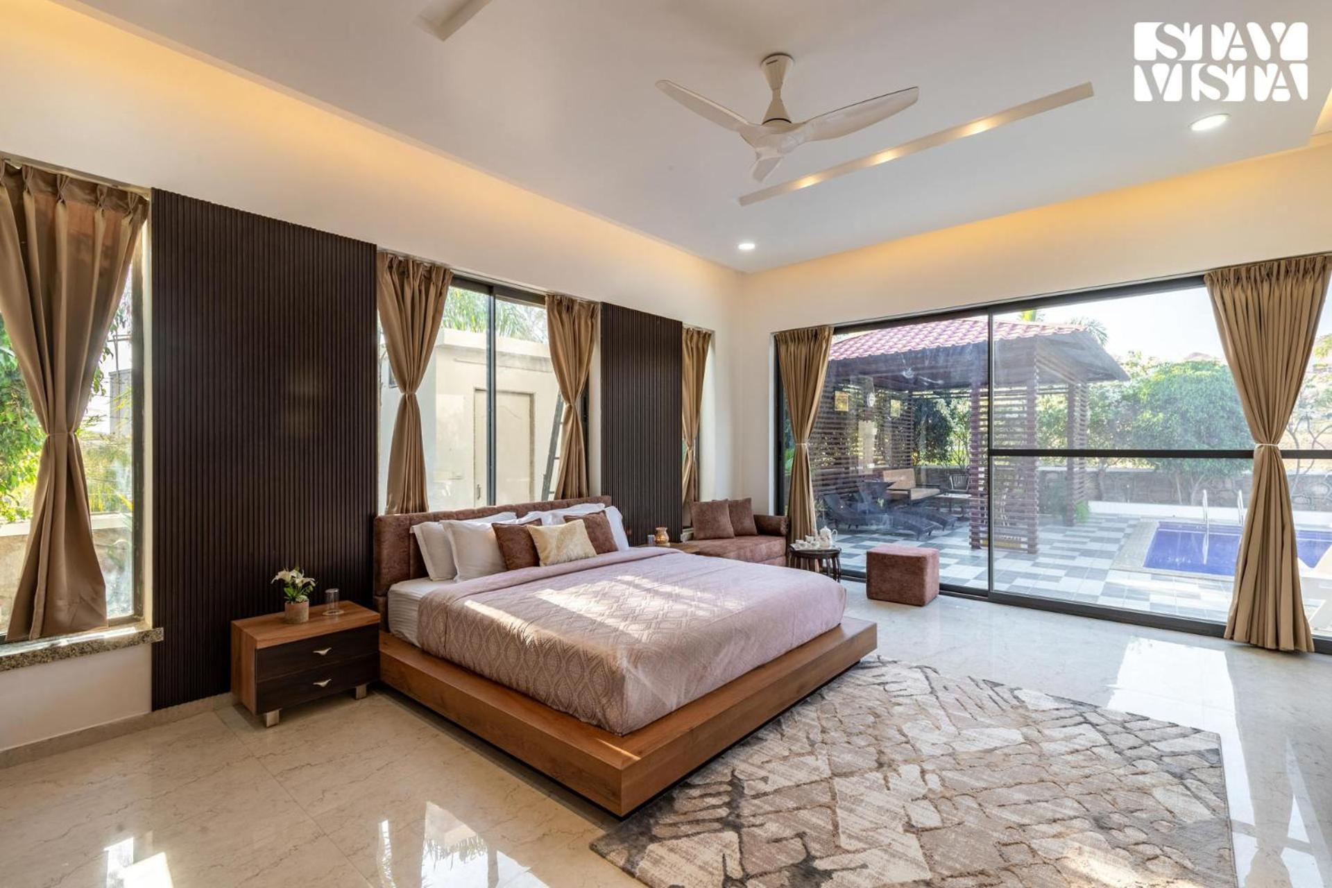 Stayvista'S Bella Dream - Mountain-View With Outdoor Pool, Lawn Featuring A Gazebo & Indoor Games Udaipur Exteriör bild